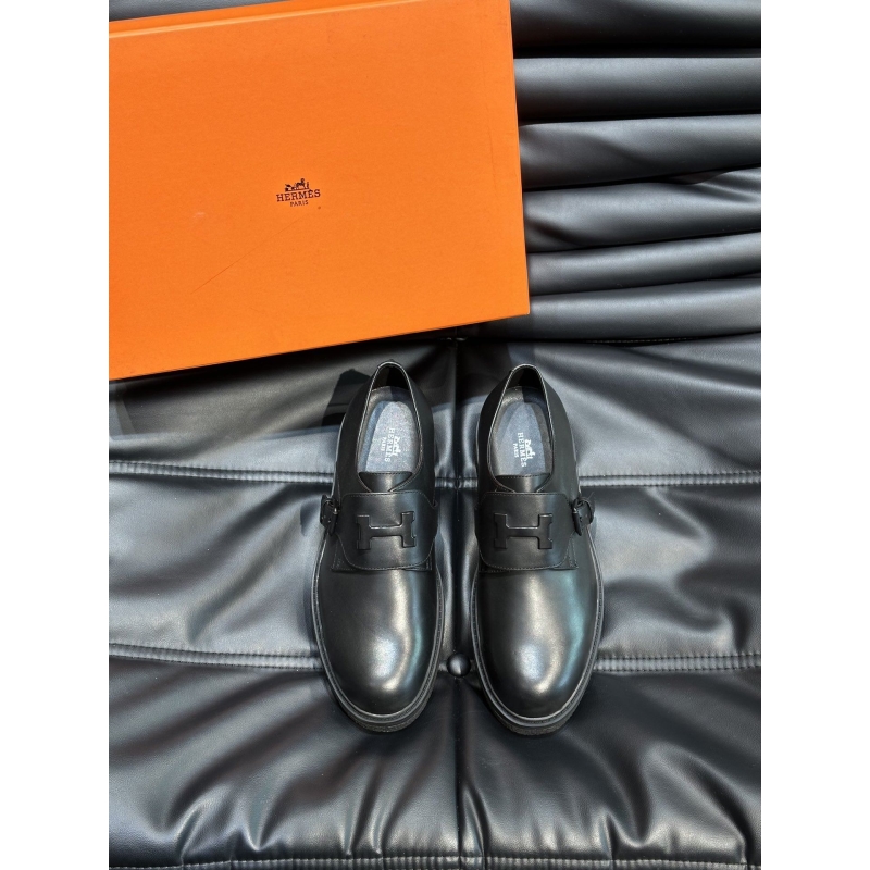 H**mes leather shoes